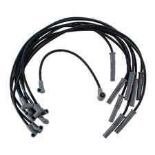 MSD Spark Plug Wire Super Conductor For HEI Style Cap Set Black Mustang 351W/...