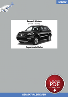 PDF Renault Koleos (2008-2015) Werkstatthandbuch Fahrwerk Bremsen Lenkung