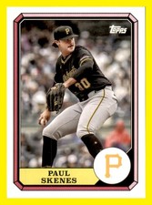 Paul Skenes, 2025 Topps Archives, 1987 Topps Boardwalk Baseball #87BB-22 Pirates