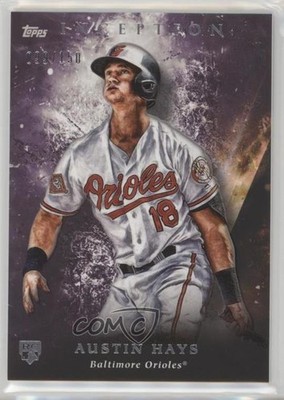 2018 Topps Inception Purple 99/150 Austin Hays #48 Rookie RC 0c6