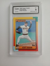 1990 Topps Traded - Scott Ruskin #106T Factory Set White Back (RC)