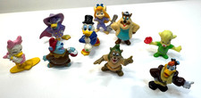 Lot of 9 DISNEY AFTERNOON 1991 Kellogg Cereal Figures Ducktales Gummy Bears etc