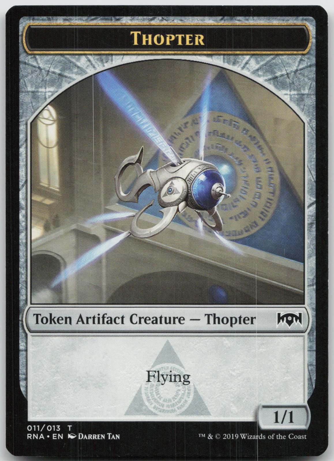 THOPTER TOKEN 11 - Ravnica Allegiance Token LP -