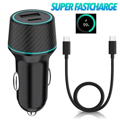 Für Samsung Galaxy S21 FE S20 FE S10 FE Auto Schnellladegerät Usb C Ladekabel 