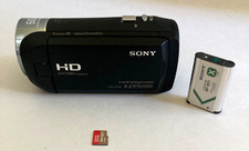 Sony Handycam HDR-CX405 HD 9.2MP Camcorder Black 60x Zoom - Mint Condition w/Box