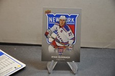 2025-26 UD New York Rangers Centennial Hockey Captains #185 Ryan McDonagh nhl