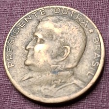 Pièce de monnaie 50 centavos - Dutra 1954 Brésil