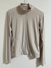 Chacott FREED OF LONDON Beige Zip-up Ballet Warm-up Wear M