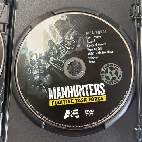 Manhunters: Fugitive Task Force (DVD, 2009) A&E Reality Crime Show 3 DVD set - Picture 5 of 5