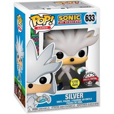Figura Pop Sonic The Hedgehog Silver Exclusive