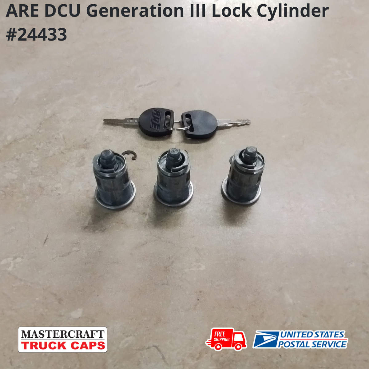 ARE DCU COMMERCIAL TRUCK CAP LOCK CYLINDERS GEN III #PA-24433 | eBay