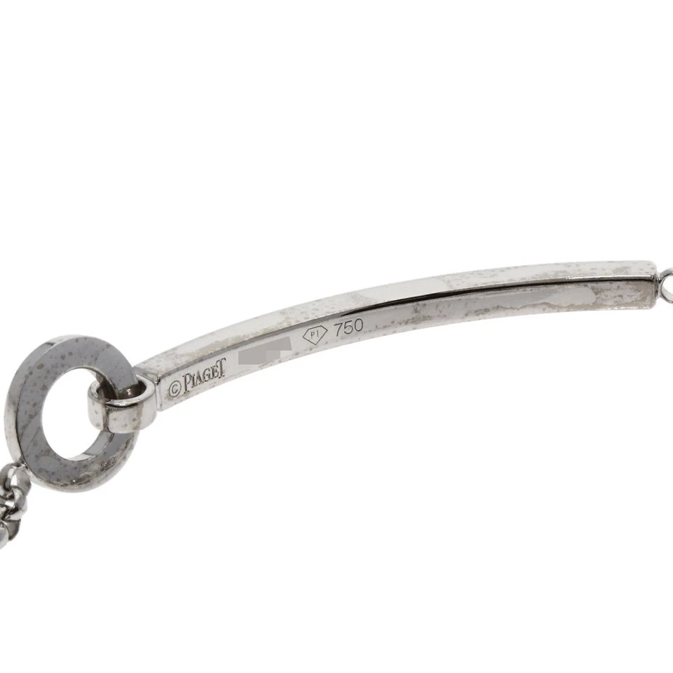 Brazalete de diamantes PIAGET posesión oro blanco K18 damas [usado] Foto 3 de 4