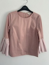 Image of Never Worn Ted Baker Pink Blouse Size 2
