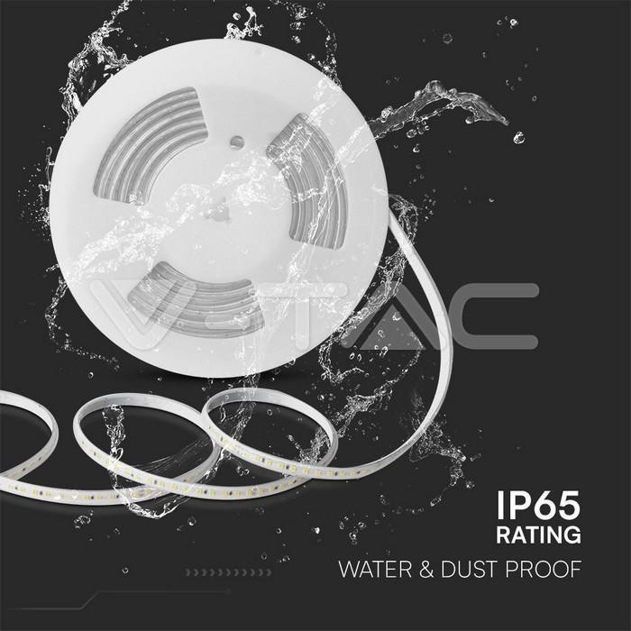 V-tac 10W 3000K 10m Striscia LED Bianca VT-2835 - 23727   - 4
