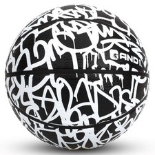 AND1 Chaos Rubber Basketball, 29.5  , Streetball, Indoor/Outdoor, Graffiti Series