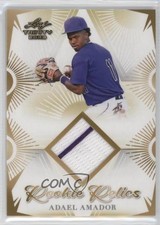 2023 Leaf Trinity Mega Box Rookie Relics Adael Amador #RR-5 0u66