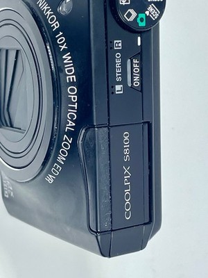 Nikon COOLPIX S8100 12.1MP 10x Optical Zoom Compact Digital Camera