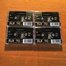 4 x kaseta Maxell XL II 90, IEC II / wysoka pozycja, doskonały stan, 1998