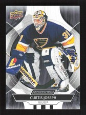 Curtis Joseph 2024-25 Upper Deck Engrained Icons Ebony #/199 #60