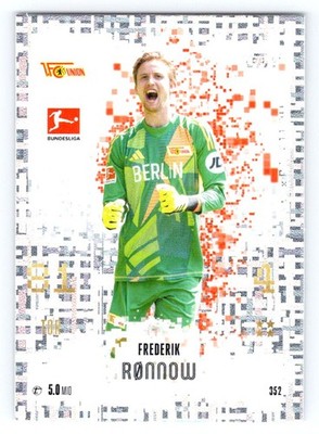 TOPPS Bundesliga Match Attax 2024/25 White Pixel Pitch 352 Frederik Rønnow