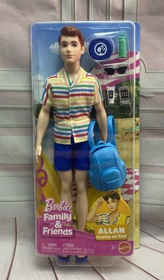 2025 Barbie family & friends Allan buddy of Ken doll JGH48 New In Package