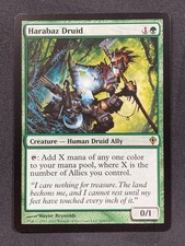 Harabaz Druid Very Lightly Played - VLP - MTG Worldwake - MTG