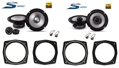 Kit 6 Lautsprecher Alpine S2 Für Mitsubishi Pajero V80 Serie Von 2000 Bis 2018