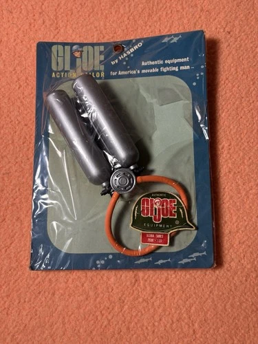 1964 Hasbro GI Joe Scuba Set Tanks, Hoses, Mouth Piece, Mask & Fins Complete Set
