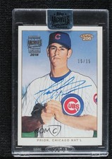 2018 15/15 Mark Prior (2002 Topps 206) #02T206-262 Buyback Auto 0gx4