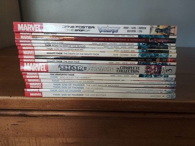 Thor by Jason Aaron Complete Run Tpb Lot & Jane Foster: The Saga of Valkyrie