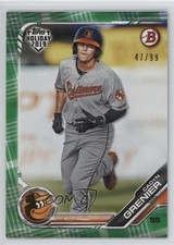 2019 Topps Holiday Bowman Green Prospects 47/99 Cadyn Grenier #TH-CG hg6