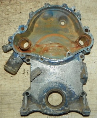1971 1972 1973 GTO TRANS AM FIREBIRD 482883 ORIGINAL TIMING COVER WITH DIMPLE #2
