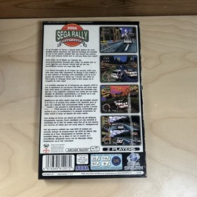 SEGA Sega Rally Championship PAL (Sega Saturn) Complete w/ Manual 1995