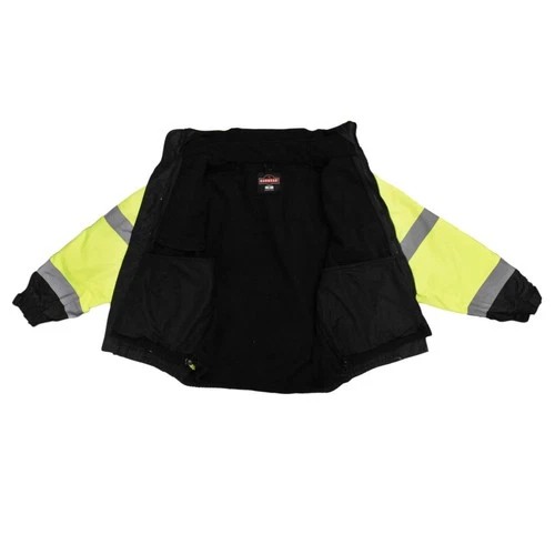 High Vis Deluxe Bomber Jacket w/Removable Fleece Jacket, Medium, Radians SJ210B image 7