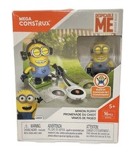 Mega Construx Despicable ME Minion Puppy Building Set 16 Pcs DYD35 NIB