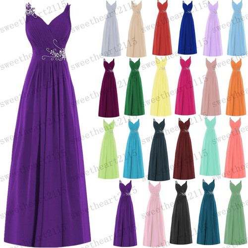 New Formal Long Evening Ball Gown Party 