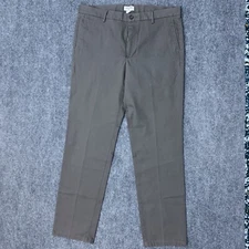 Dockers Pants Mens 38x34 Slim Fit Brown Flat Front Khaki Pants