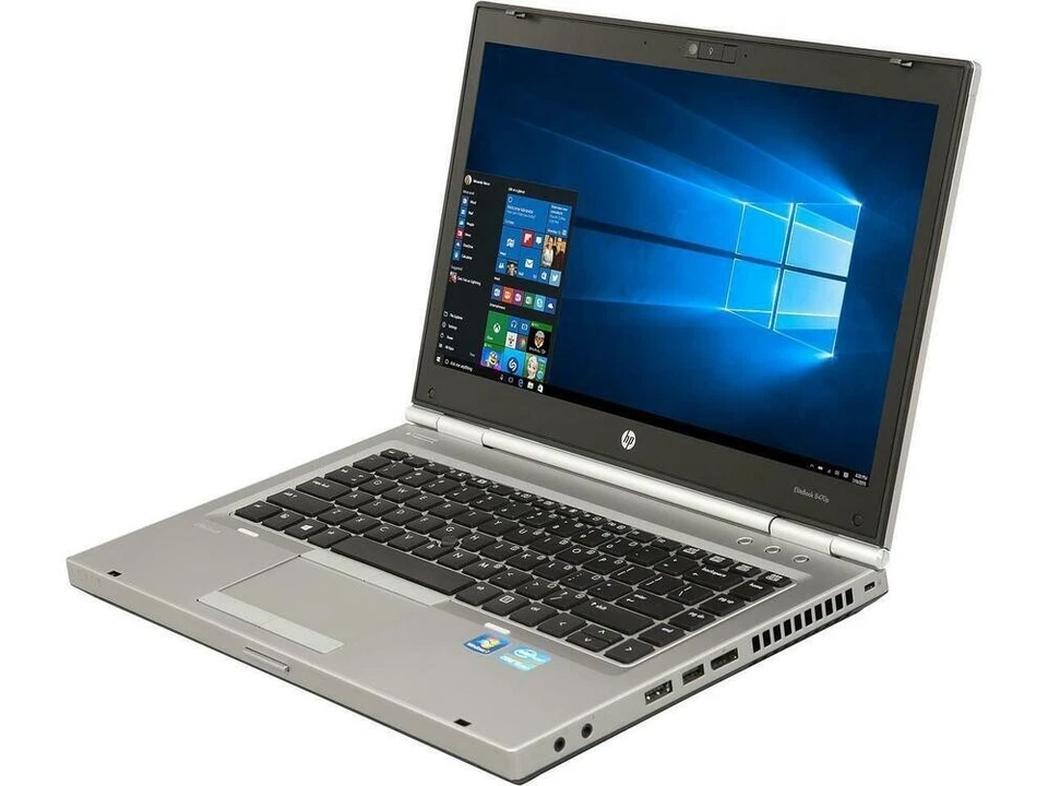 HP Elitebook 8470p - 3rd Generation i3 3360 - Silver - Very Good Grade B Windows - Image 2 of 2