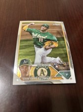 2023 Topps Chrome Shintaro Fujinami Rookie RC Oakland Athletics #97 *Mint*