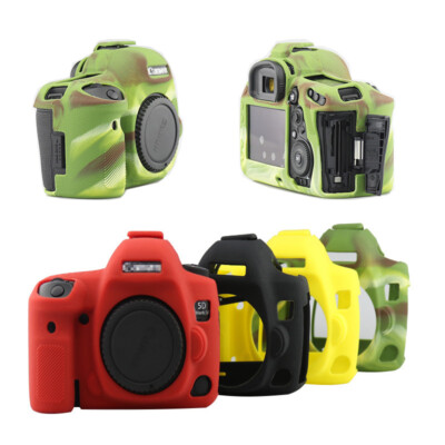 Silicone Rubber Body Case Protector Cover For Canon EOS 5D Mark IV 5D4  Camera