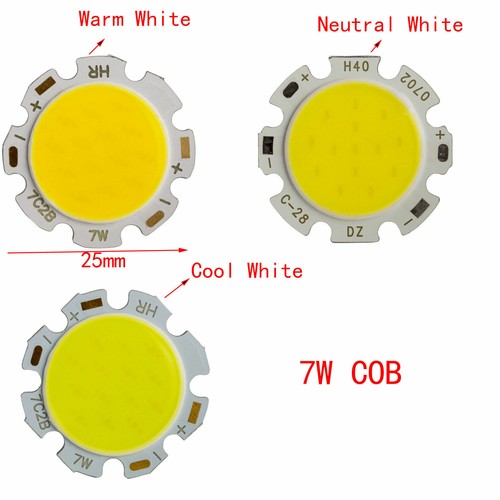 3W 5W 7W 1W White Warm White Netural White High Power LED SMD Chip COB Lamp PCB - Picture 9 of 16