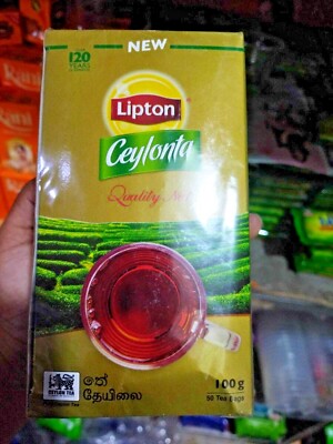 New Lipton Ceylonta Black Tea Pure BOPF 100g-(50 tea bags)  freeshipping 