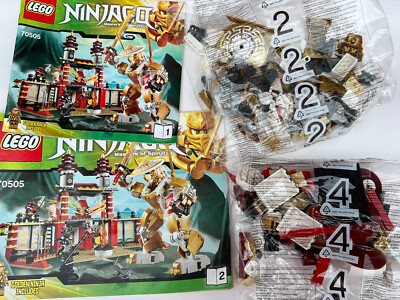 Lego Ninjago temple of light 70505 Parts Pieces Manual Sealed