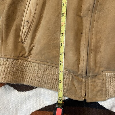 1950s Vintage McGregor Suede Bomber Leather Jacket size 42 | eBay