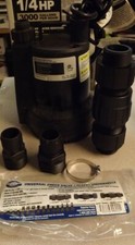 Everbilt Plastic Utility Pump 1/6HP  Model SUP54-HD