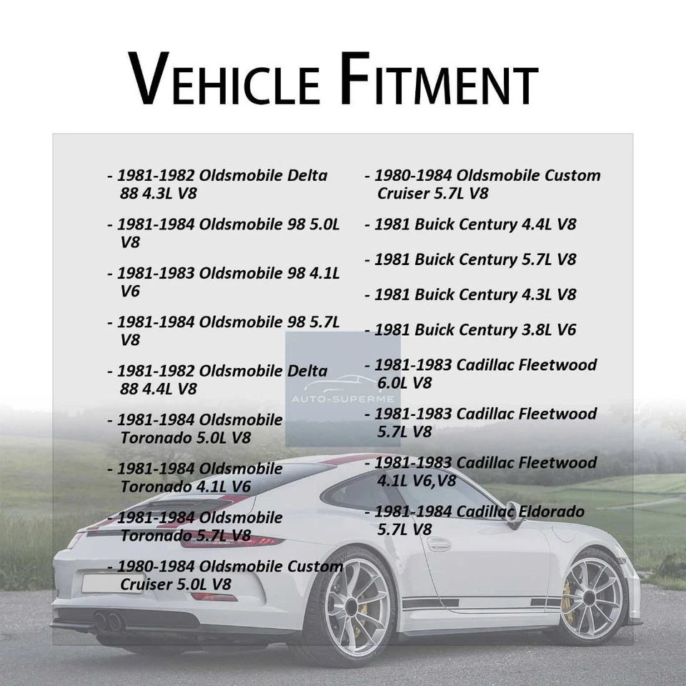 Transmisor/sensor de temperatura de refrigerante de motor SMP para Oldsmobile Cutlass 1981 5,7 L Foto 4 de 4