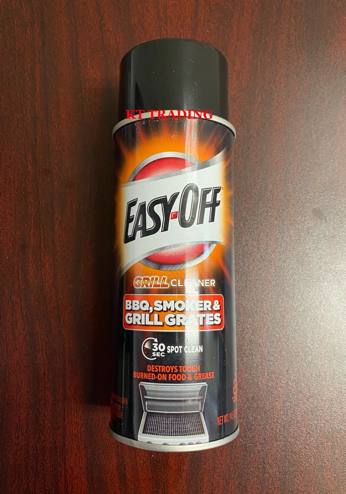 EasyOff GRILL CLEANER BBQ Smoker Grates Destroy Tough Grease Stains