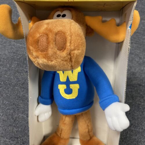 All Star Bullwinkle plush , Rare, 1998 Ward Production Universal Studios License - Picture 2 of 3