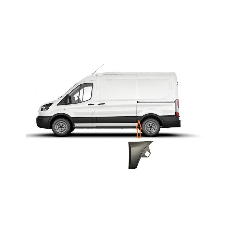 Baguette de côté arrière gauche Ford Transit 2013 moulure protection carrosserie 1854495