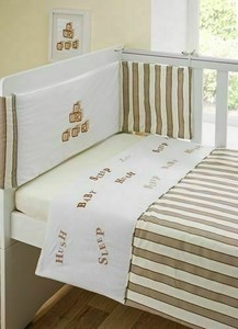 cream cot bedding sets
